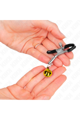 KINK - PINZA PER CAPEZZOLO A CAMPANA SINGOLA ORO 6 CM