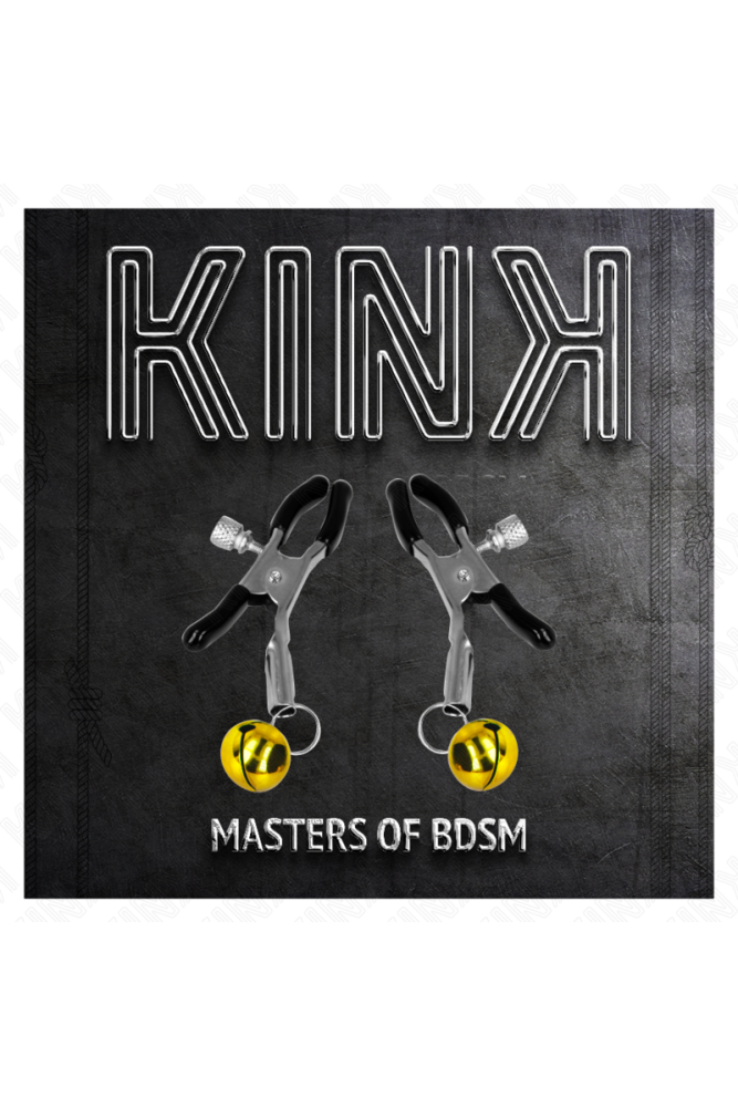 KINK - PINZA PER CAPEZZOLO A CAMPANA SINGOLA ORO 6 CM