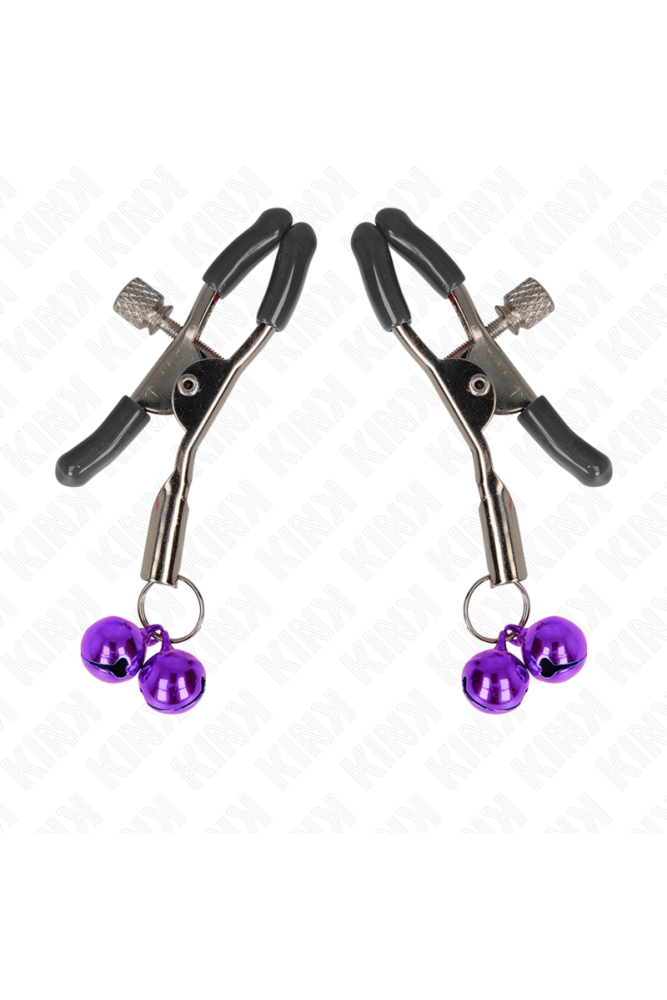 KINK - PINZA PER CAPEZZA DOPPIA VIOLA 6 CM
