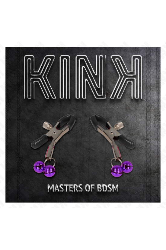 KINK - PINZA PER CAPEZZA DOPPIA VIOLA 6 CM