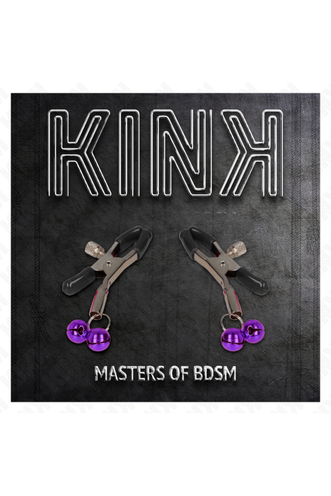 KINK - PINZA PER CAPEZZA DOPPIA VIOLA 6 CM