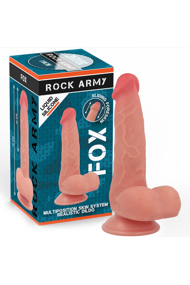 ROCKARMY - SILICONE LIQUIDO VOLPE 19 CM -O- 3