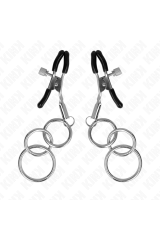 KINK - MORSETTO PER CAPEZZOLO CON 3 O-RING 6 CM