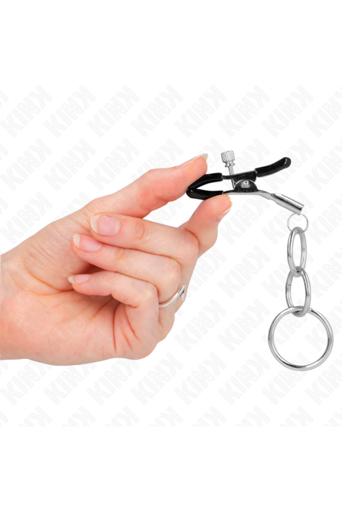 KINK - MORSETTO PER CAPEZZOLO CON 3 O-RING 6 CM