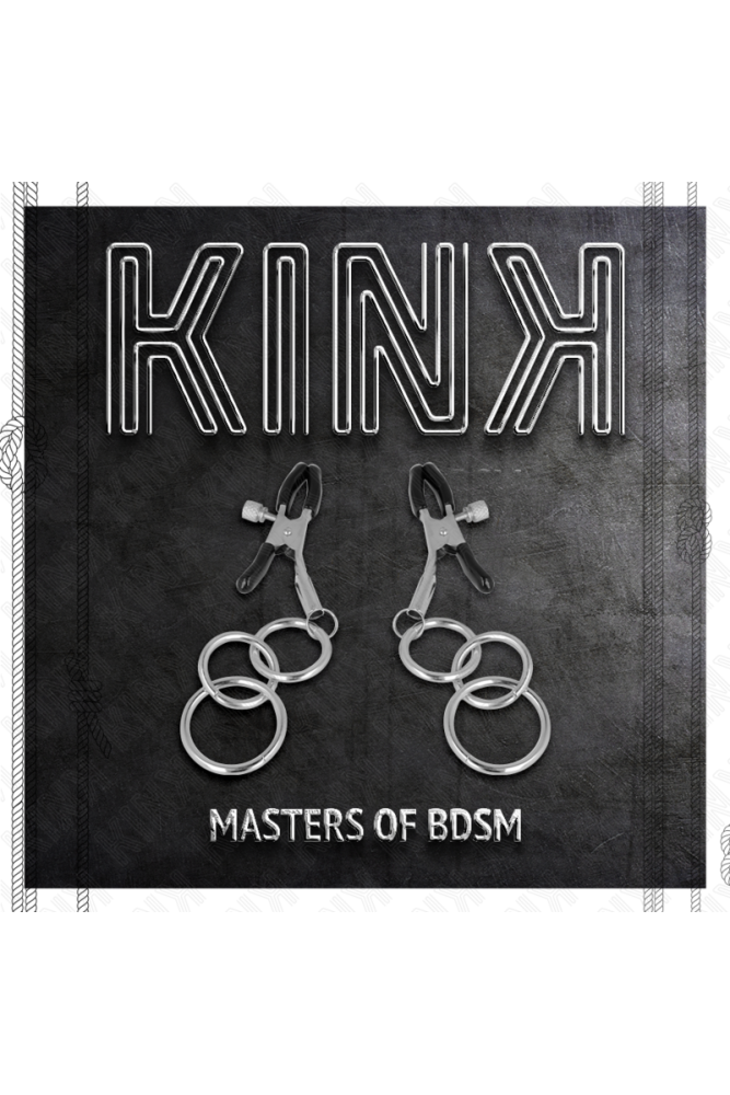 KINK - MORSETTO PER CAPEZZOLO CON 3 O-RING 6 CM