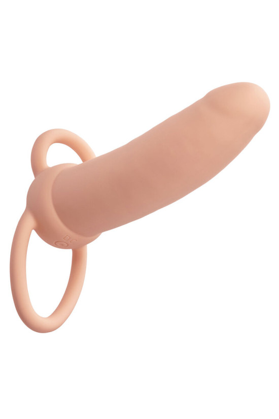 CALEXOTICS - MAXX THICK DUAL PENETRATOR 10 VIBRAZIONI CARNE