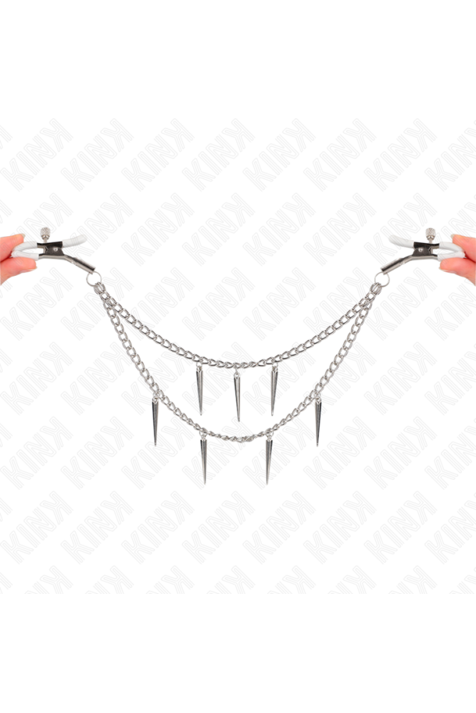 KINK - PINZE PER CAPEzzoli CON CATENE A SPUNTE 30 CM