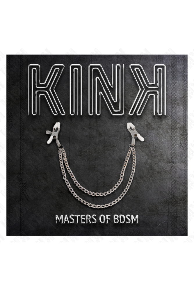 KINK - PINZE PER CAPEzzoli CON 2 CATENE SOTTILI ARGENTO 20/23 CM