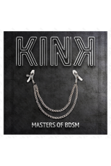 KINK - PINZE PER CAPEzzoli CON 2 CATENE SOTTILI ARGENTO 20/23 CM