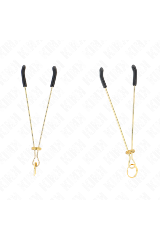KINK - PINZE PER CAPEZZOLI SOTTILI ORO 7 CM