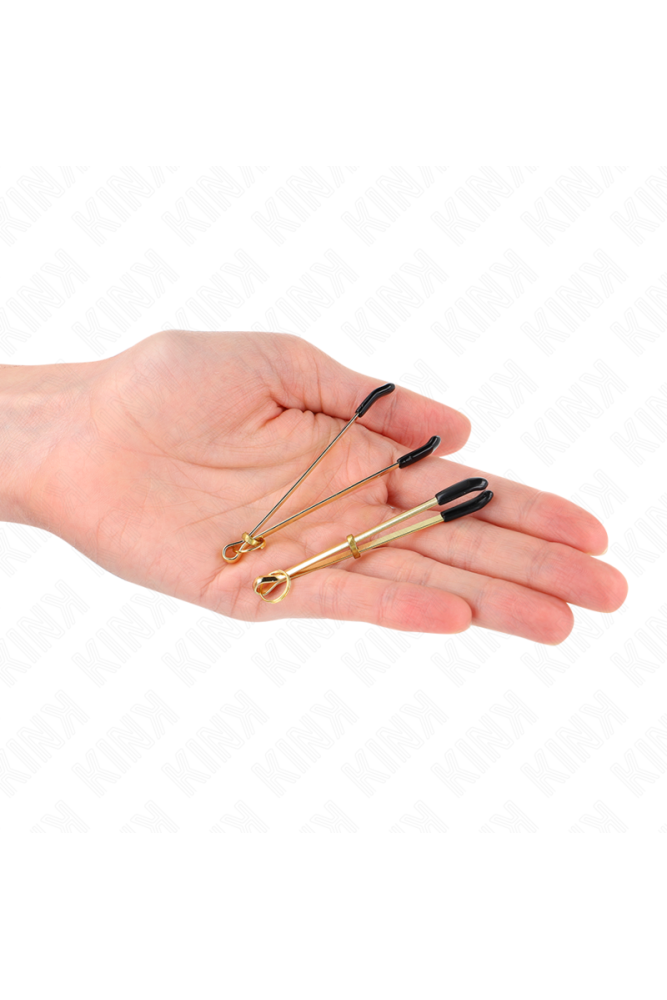 KINK - PINZE PER CAPEZZOLI SOTTILI ORO 7 CM