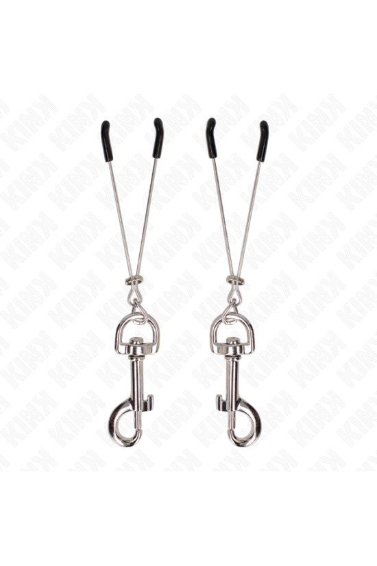 KINK - PINZA PER CAPEzzoli A GANCIO SOTTILE ARGENTO 7 CM