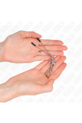 KINK - PINZA PER CAPEzzoli A GANCIO SOTTILE ARGENTO 7 CM