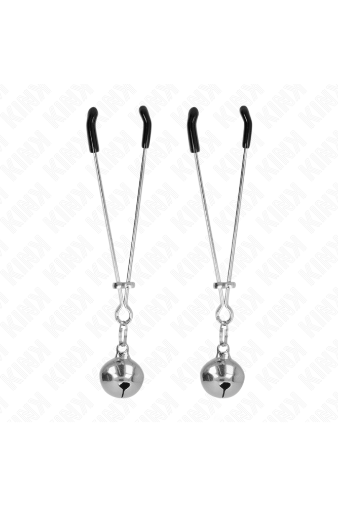 KINK - PINZE PER CAPEZZOLI A CAMPANA SOTTILE ARGENTO 7 CM