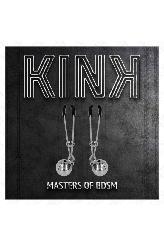 KINK - PINZE PER CAPEZZOLI A CAMPANA SOTTILE ARGENTO 7 CM