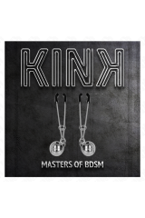 KINK - PINZE PER CAPEZZOLI A CAMPANA SOTTILE ARGENTO 7 CM