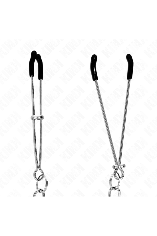 KINK - PINZE PER CAPEZZOLI SOTTILI CON CATENA SPESSA 30 CM