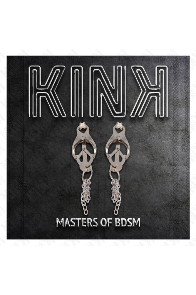 KINK - PINZE PER CAPEZZOLI TRIFOGLIO GIAPPONESE CON CATENINE ARGENTO