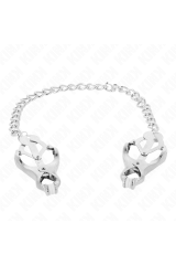 KINK - PINZE PER CAPEZZOLI TRIFOGLIO GIAPPONESE CON CATENA ARGENTO 30 CM