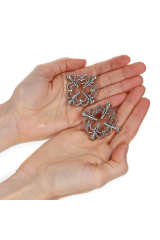 KINK - MORSETTI PER CAPEZZOLI A FIORE IN METALLO