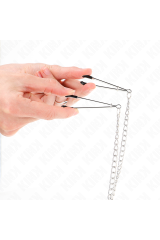 KINK - PINZE PER CAPEZZOLI TRIPLI E CLIT CON CATENA MODELLO 1