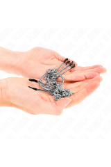KINK - PINZE PER CAPEZZOLI TRIPLI E CLIT CON CATENA MODELLO 1