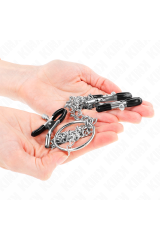 KINK - PINZE PER CAPEZZOLI TRIPLI E CLIT CON CATENA MODELLO 0