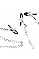KINK - PINZE PER CAPEZZOLI TRIPLI E CLIT CON CATENA MODELLO 0