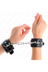 KINK - POLSI IN NEOPRENE LUCIDO REGOLABILI 17-24 CM X 4