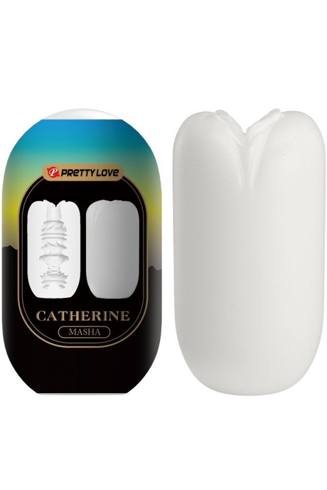 PRETTY LOVE - MASTURBATORE MASCHILE BIANCO MASHA