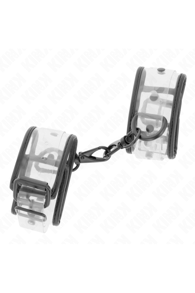 KINK - POLSINI DA POLSO TRASPARENTI REGOLABILI 18-30 CM X 5