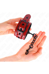 KINK - POLSINI DA POLSO ROSSO SCURO 23 X 5 CM