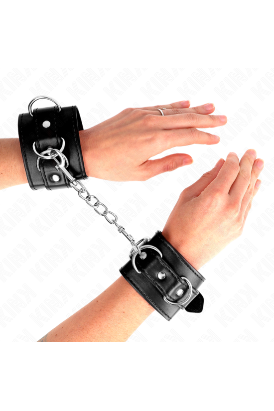 KINK - RESISTENZA DA POLSO CON 3 ANELLI A D REGOLABILE NERO 17