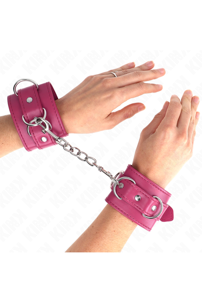 KINK - RESISTENZA DA POLSO CON 3 ANELLI A D REGOLABILE ROSA 17.5-25 CM X 6 CM