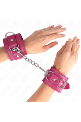 KINK - RESISTENZA DA POLSO CON 3 ANELLI A D REGOLABILE ROSA 17.5-25 CM X 6 CM