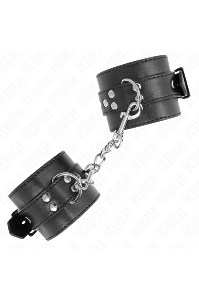 KINK - RESISTENZA DA POLSO NERA CON CINTURA NERA REGOLABILE 17-28 CM X 6 CM