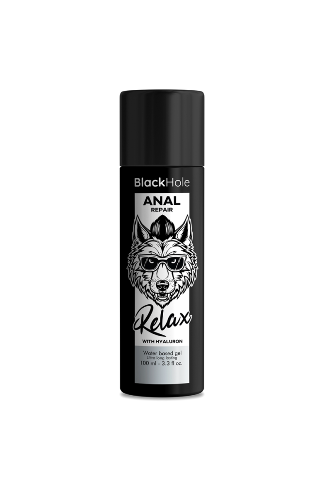 BLACK HOLE - RIPARATORE ANALE A BASE D'ACQUA RELAX CON IALURONICO 100 ML