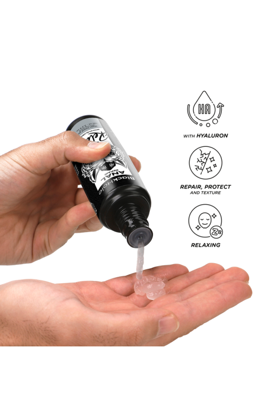 BLACK HOLE - RIPARATORE ANALE A BASE D'ACQUA RELAX CON IALURONICO 100 ML