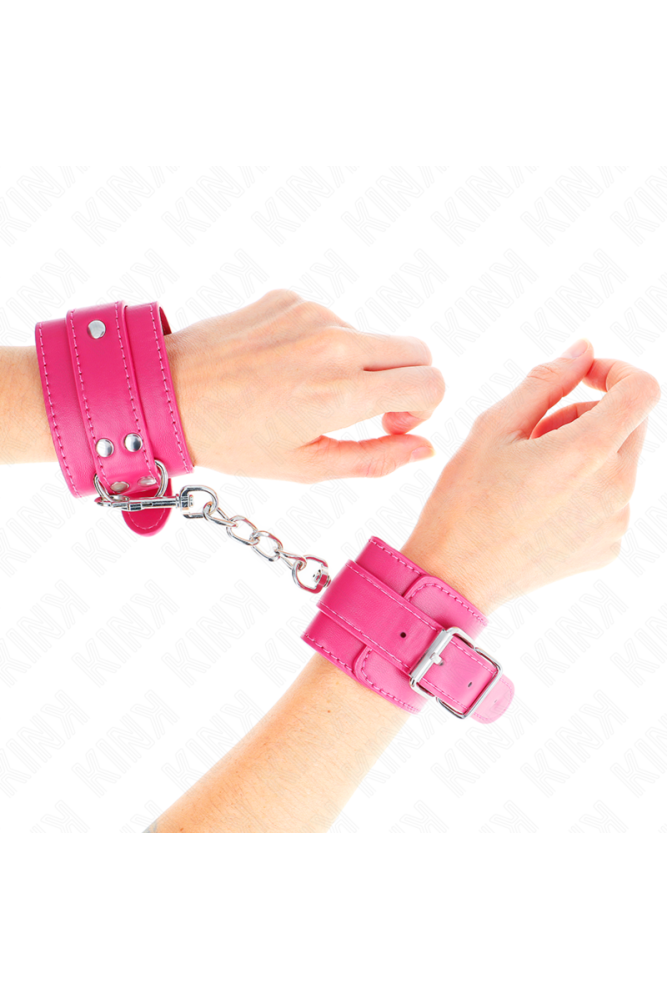 KINK - TENUTA DA POLSO ROSA LAMPONE CON FODERA ROSA LAMPONE REGOLABILE 20-28 CM X 5