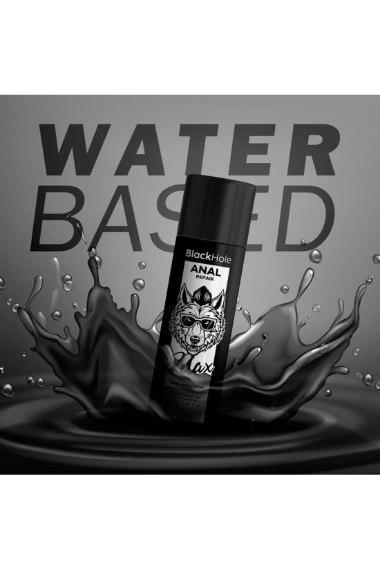 BLACK HOLE - RIPARATORE ANALE A BASE D'ACQUA RELAX CON IALURONICO 30 ML