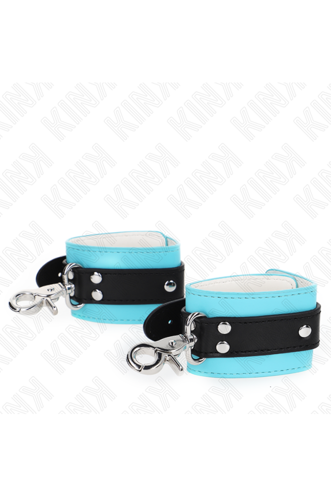 KINK - RESISTENZA DA POLSO PREMIUM CON SERRATURA NERO / BLU REGOLABILE 21-28 CM X 5