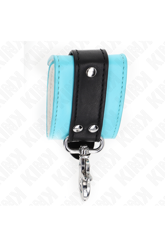 KINK - RESISTENZA DA POLSO PREMIUM CON SERRATURA NERO / BLU REGOLABILE 21-28 CM X 5