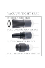 FETISH FANTASY SERIES - SERIE DI GHIANDOLE ASPIRANTI CON ANELLI POTENZIANTI