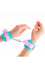 KINK - GRAZIOSI POGGIPOLSI BLU/ROSA REGOLABILI 16-28 CM X 5 CM