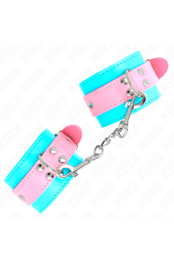 KINK - GRAZIOSI POGGIPOLSI BLU/ROSA REGOLABILI 16-28 CM X 5 CM