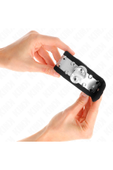 KINK - RESISTENZA DA POLSO SOTTILE NERO / ARGENTO 30 X 4 CM