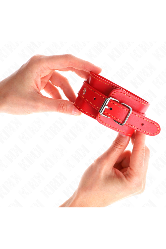 KINK - RESISTENZA DA POLSO SOTTILE ROSSO REGOLABILE 21-33 CM