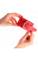 KINK - RESISTENZA DA POLSO SOTTILE ROSSO REGOLABILE 21-33 CM