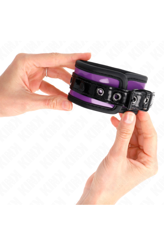 KINK - RESISTENZA DA POLSO IN NEOPRENE VIOLA CHIARO REGOLABILE 21-28 CM X 5 CM