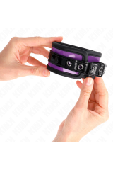 KINK - RESISTENZA DA POLSO IN NEOPRENE VIOLA CHIARO REGOLABILE 21-28 CM X 5 CM